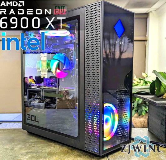 HP OMEN Gaming PC i7 5.10GHz 64GB RAM RX 6900XT 16GB 2TB SSD Windows 11 PRO WIFI