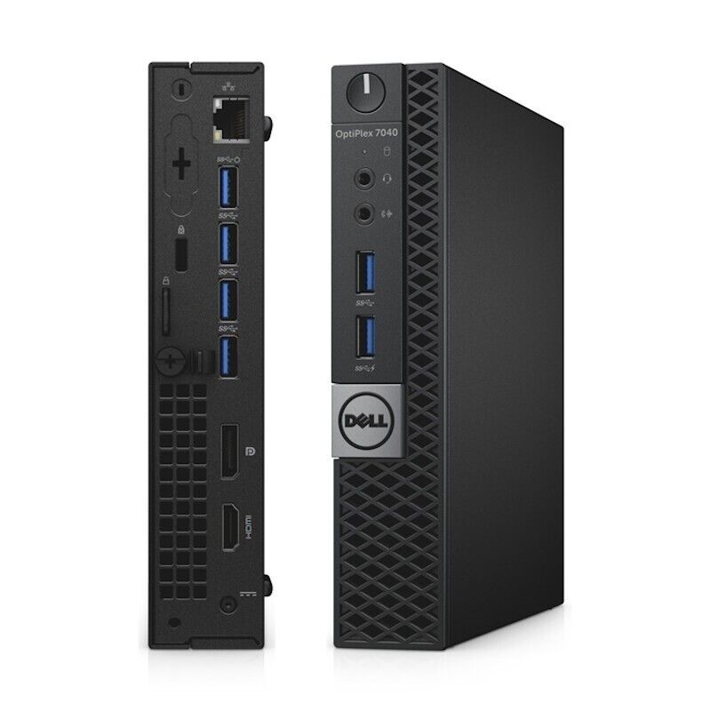 LOT 5 Dell Optiplex 7040 micro MINI PC i7 32GB RAM 512GB SSD Windows 10 PRO WiFi