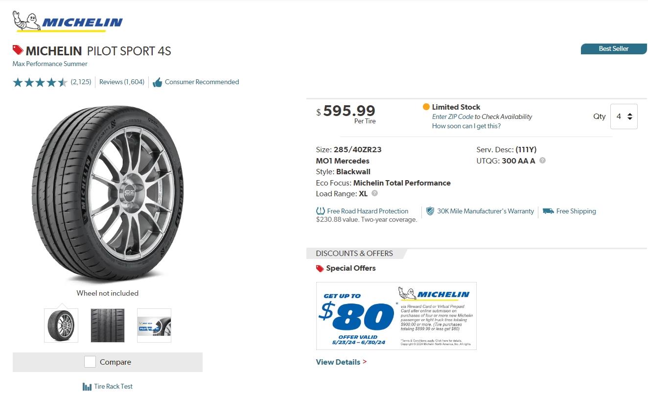 4X 23" MERCEDES GLS450 580 GLS63 AMG FACTORY WHEELS TIRES OEM Maybach GLS600
