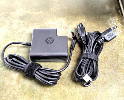 Genuine 65W HP AC Adapter Charger blue tip 19.5V Pavilion 853605-001 TPN-LA05