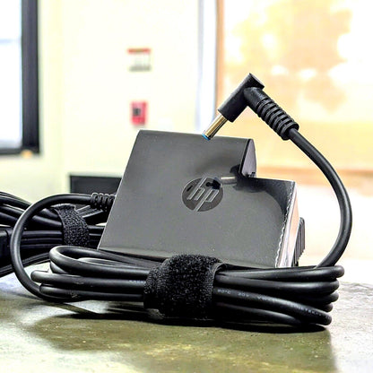 Genuine 65W HP AC Adapter Charger blue tip 19.5V Pavilion 853605-001 TPN-LA05