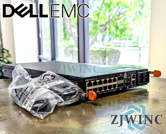 Dell Networking S4112F-ON 12x 10GbE SFP+ + 3x 100GbE QSFP28 F2R Managed Switch