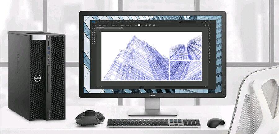 Dell Precision T5820 Workstation W-2135 64GB R5-430 960GB SSD WIFI WIN11