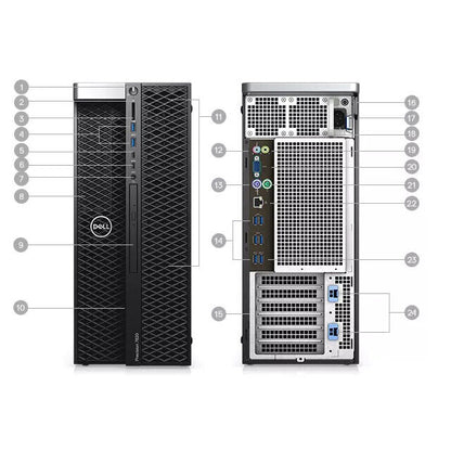Dell Precision T5820 Workstation W-2135 64GB R5-430 960GB SSD WIFI WIN11