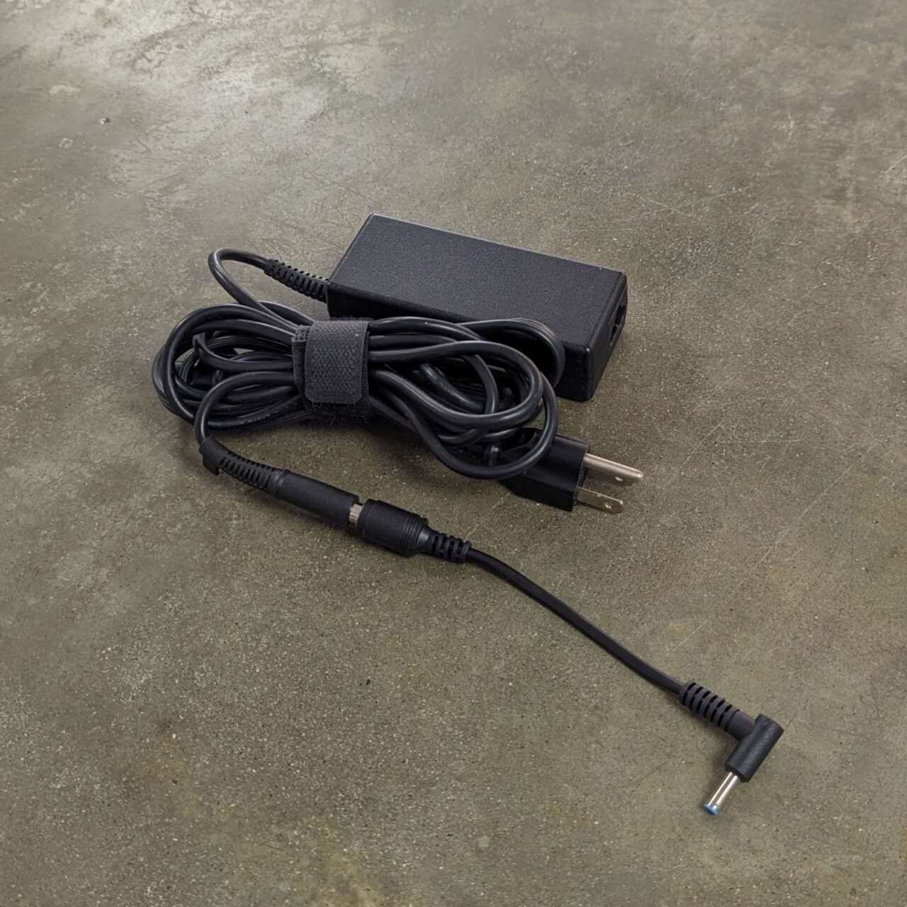 OEM HP 65W AC Adapter Charger Blue Tip Adapter Plug 7.4x5.0mm+4.5x3.0mm