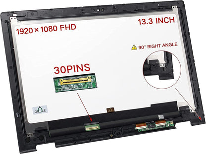 New! Dell OEM Inspiron 13 7352 7353 Laptop Touch screen FHD LCD Panel  YCJX7