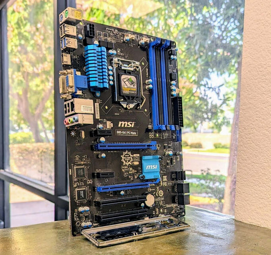 MSI B85-G41 PC Mate Motherboard Mainboard Intel B85 LGA1150 DDR3 VGA With a I/O