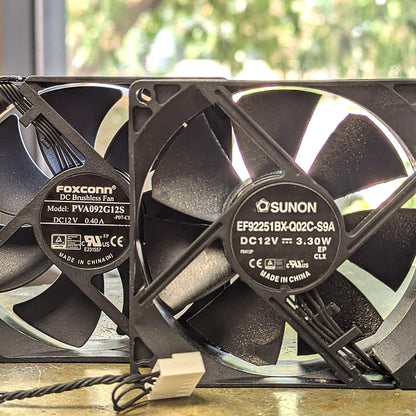 LOT of 40 6-Pin 92mm CPU Fans for HP Z440 PVA092G12S EF92251BX-Q02C-S9A