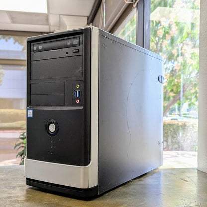 Unbranded Retro 2000s Gaming ATX Computer Case Sleeper Build - FREE SHIPPING