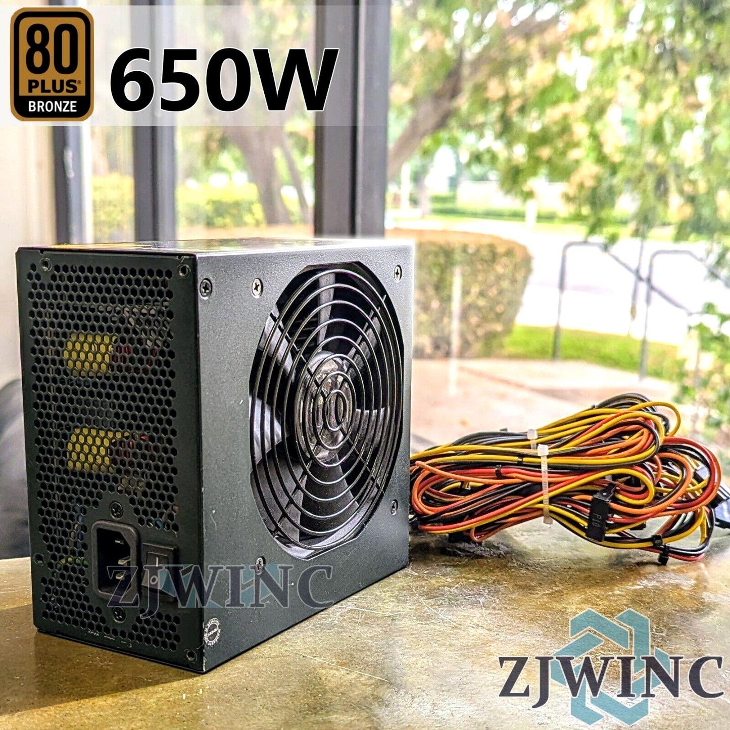 Antec 650w ATX Gaming Power Supply PSU 80 plus Bronze Certified 2x PCIE 6+2pin