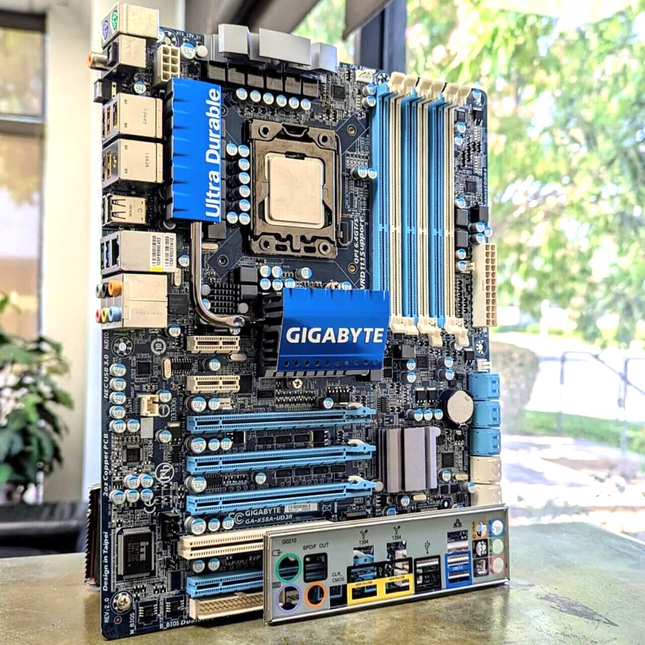 GIGABYTE GA-X58A-UD3R ATX Intel LGA1366 X58 Chipset Motherboard w/ i7-980 CPU