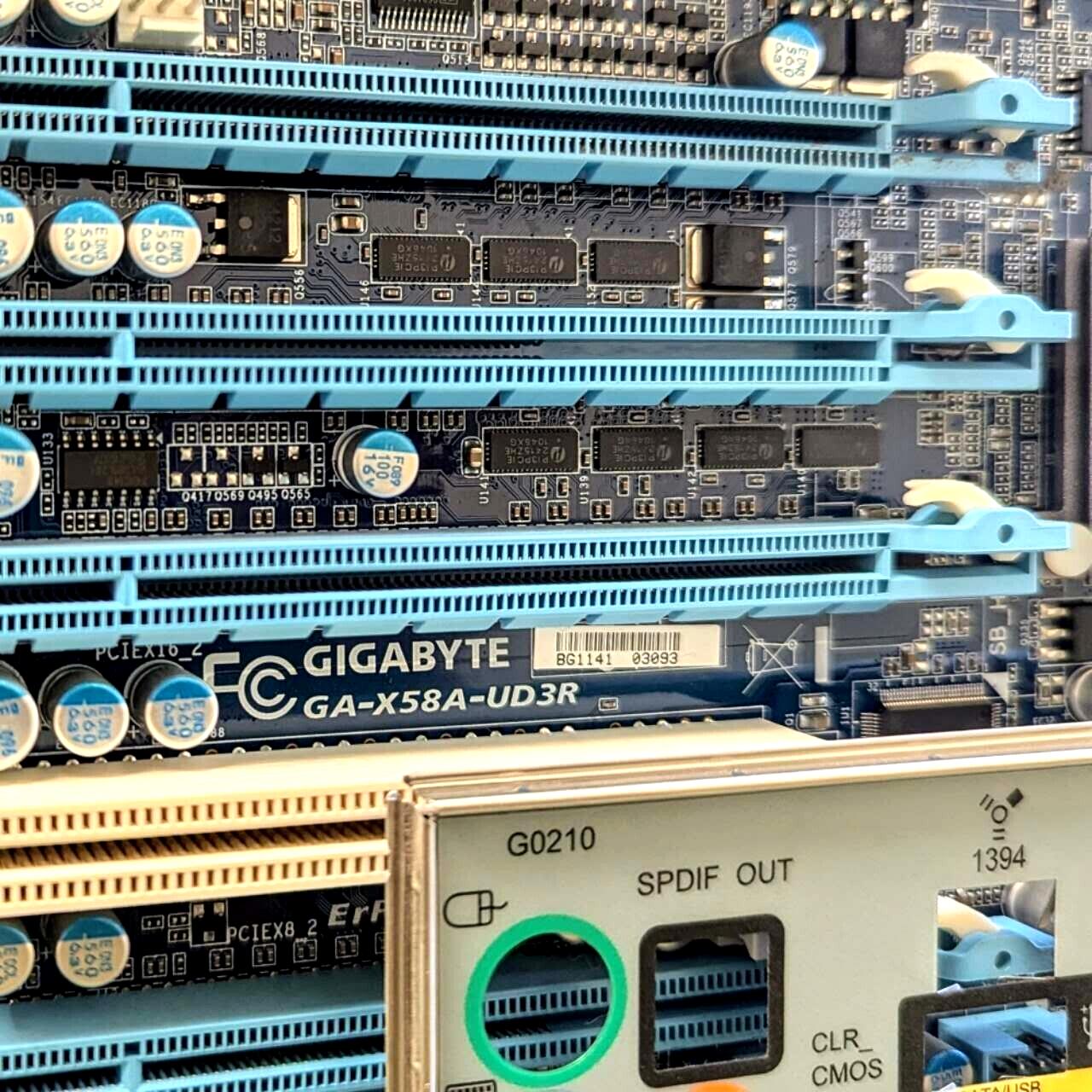 GIGABYTE GA-X58A-UD3R ATX Intel LGA1366 X58 Chipset Motherboard w/ i7-980 CPU