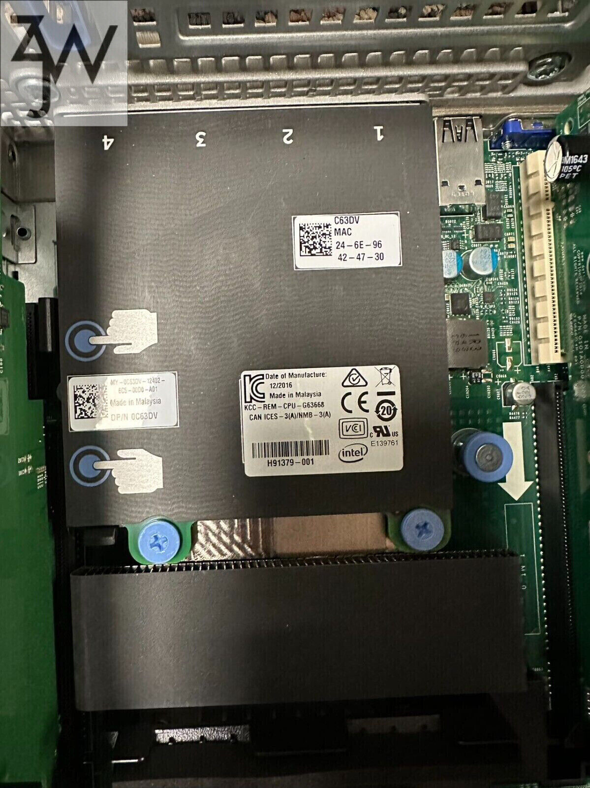 Dell PowerEdge R730XD 2.5x24Bay 2xE5-2680 V4 Intel X520 RAID H730 2x750W NO RAM