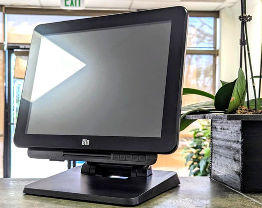 ELO ESY15X5 15" Touch Screen AIO POS Retail System Computer i5 4GB RAM 128GB SSD