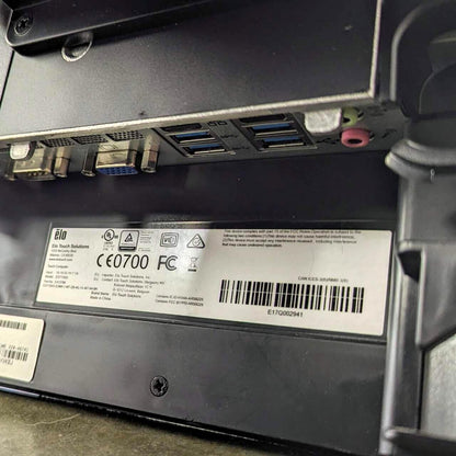 ELO ESY15X5 15" Touch Screen AIO POS Retail System Computer i5 4GB RAM 128GB SSD