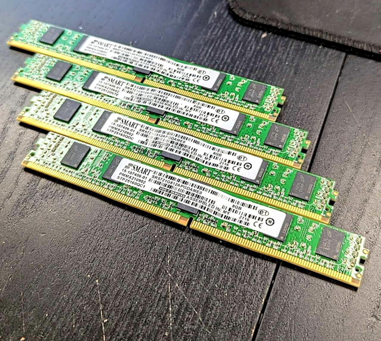 32GB 4x8GB Low Profile SMART/CISCO PC4 Memory 15-107406-01 PMMX210902