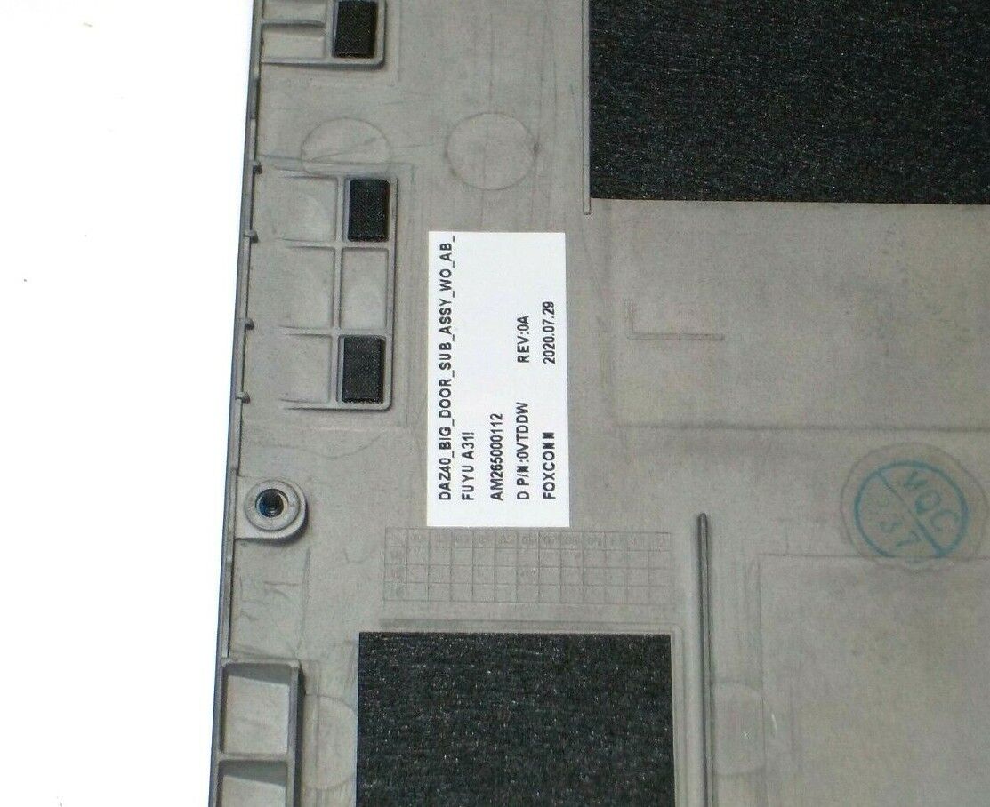 LOT 10 - NEW Dell Latitude 7490 Laptop Bottom Base Case Cover Assem HUB28 VTDDW