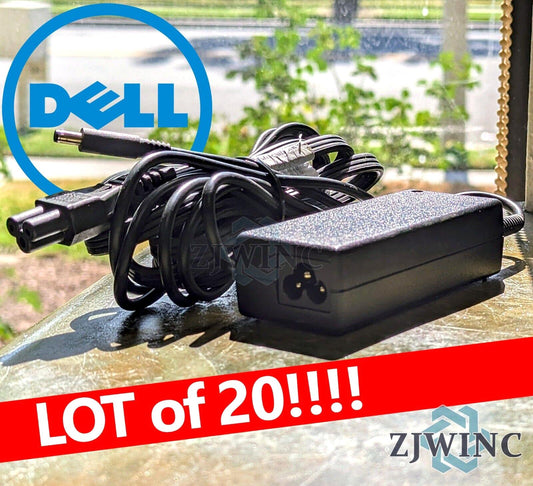 LOT OF 20 DELL 65W PA-12 Inspiron AC Adapter Charger LA65NS2-01 4.5mm Small Tip!