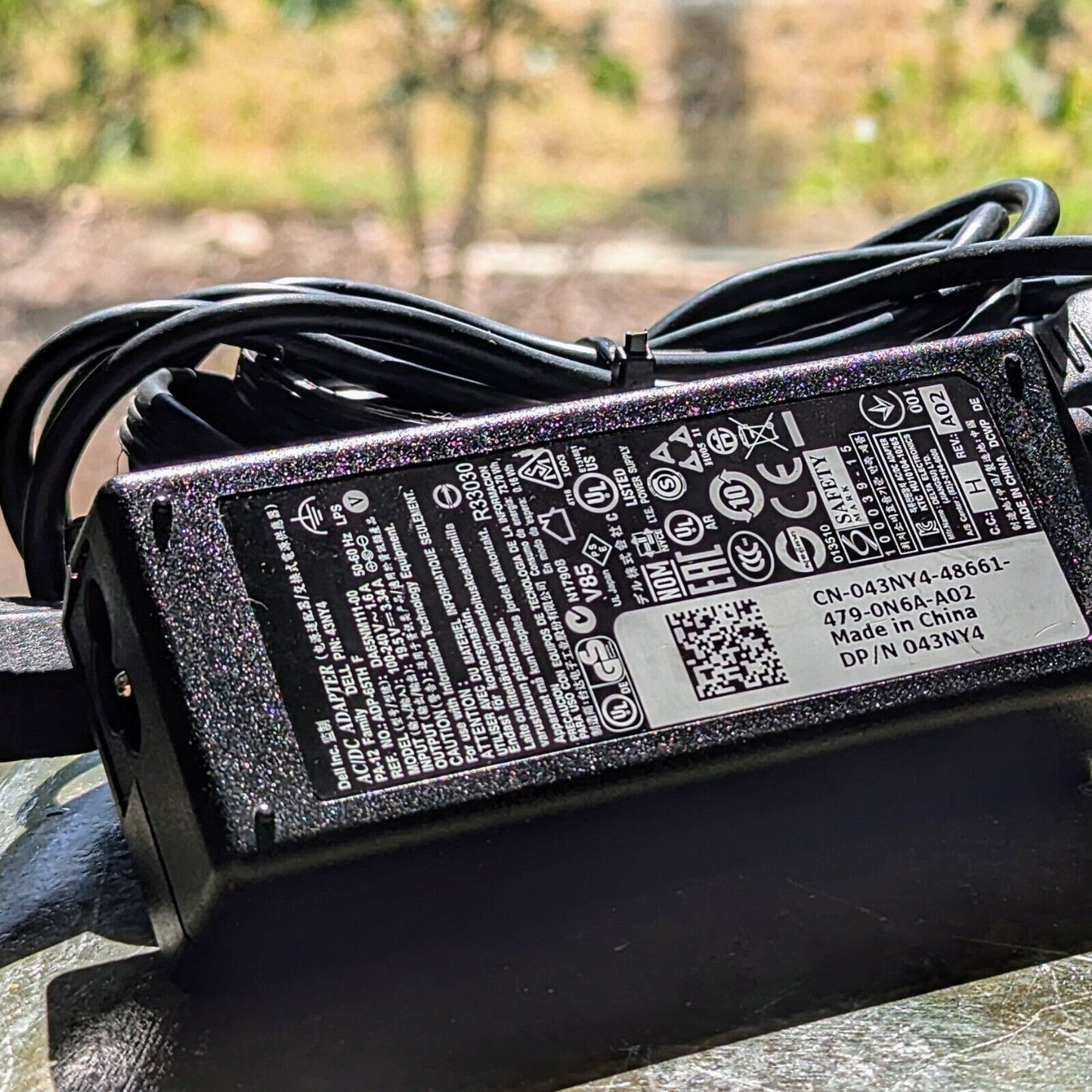 Original Dell AC Adapter For Dell XPS 13 9333 9343 9350 Laptop Charger 65W