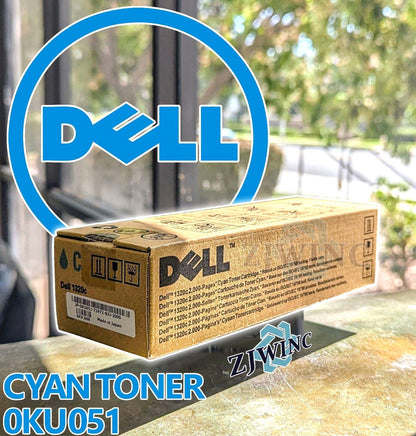 Dell 1320C Laser Printer Cyan High Capacity Toner Cartridge ink KU051 0KU051
