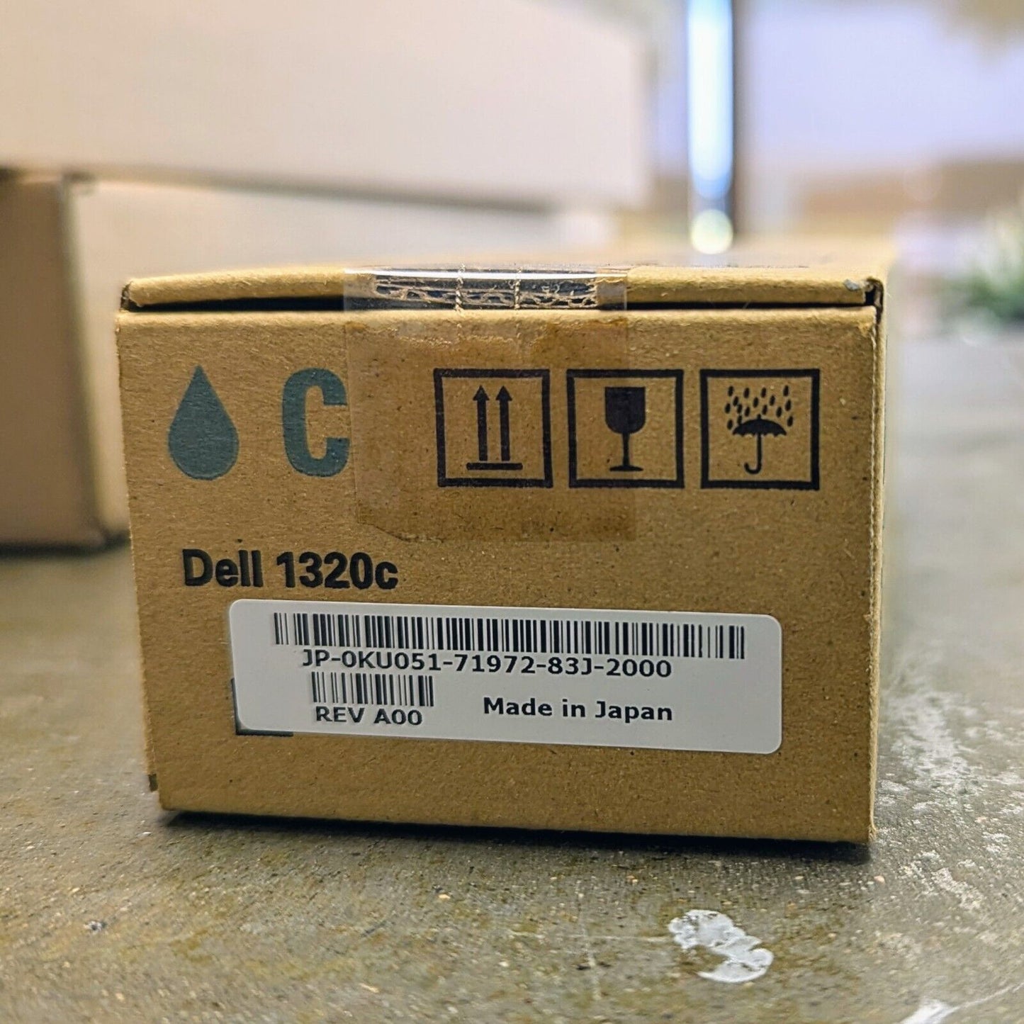 Dell 1320C Laser Printer Cyan High Capacity Toner Cartridge ink KU051 0KU051