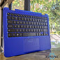 NEW Dell Inspiron 11 3168 3169 3179 Blue Palmrest Touchpad Keyboard NGRGR 0H19K
