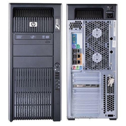 HP Z800 Workstation Xeon 2X X5687 Dual CPU 3.6GHz 128GB RAM 1TB SSD R5-340 wifi