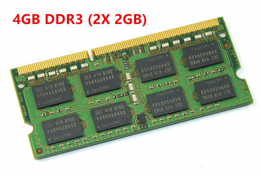 Memory 4GB RAM Kit (2x2GB) 10600S LAPTOP DDR3 1333MHz