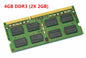 Memory 4GB RAM Kit (2x2GB) 10600S LAPTOP DDR3 1333MHz