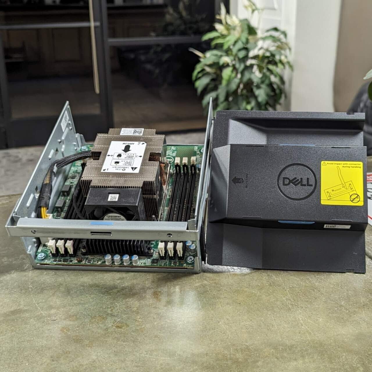 Dell 5MCXT Precision 2nd Processor CPU Riser Heatsink for T7820 7820 Workstation