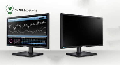 Matching DUAL LARGE MAJOR BRAND 22" Widescreen LCD Monitors w/ Cables Gaming