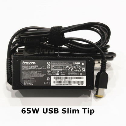 GENUINE 65W LENOVO PC AC Adapter Charger Power T450 T460 T470 T470S T440 T440P
