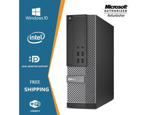 Dell Optiplex 7020 SFF | Intel i7-4th Gen | 32GB RAM | 960GB SSD | Win 10 WiFi