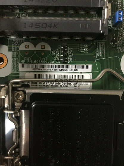 HP 737729-001 EliteDeskL Mini-ITX GA 1150 800 G1 USDT Mother Board