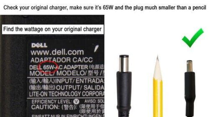 Dell OptiPlex 3040 7040 3060 7050 3070 3020 9020M Micro AC Adapter Charger 65W