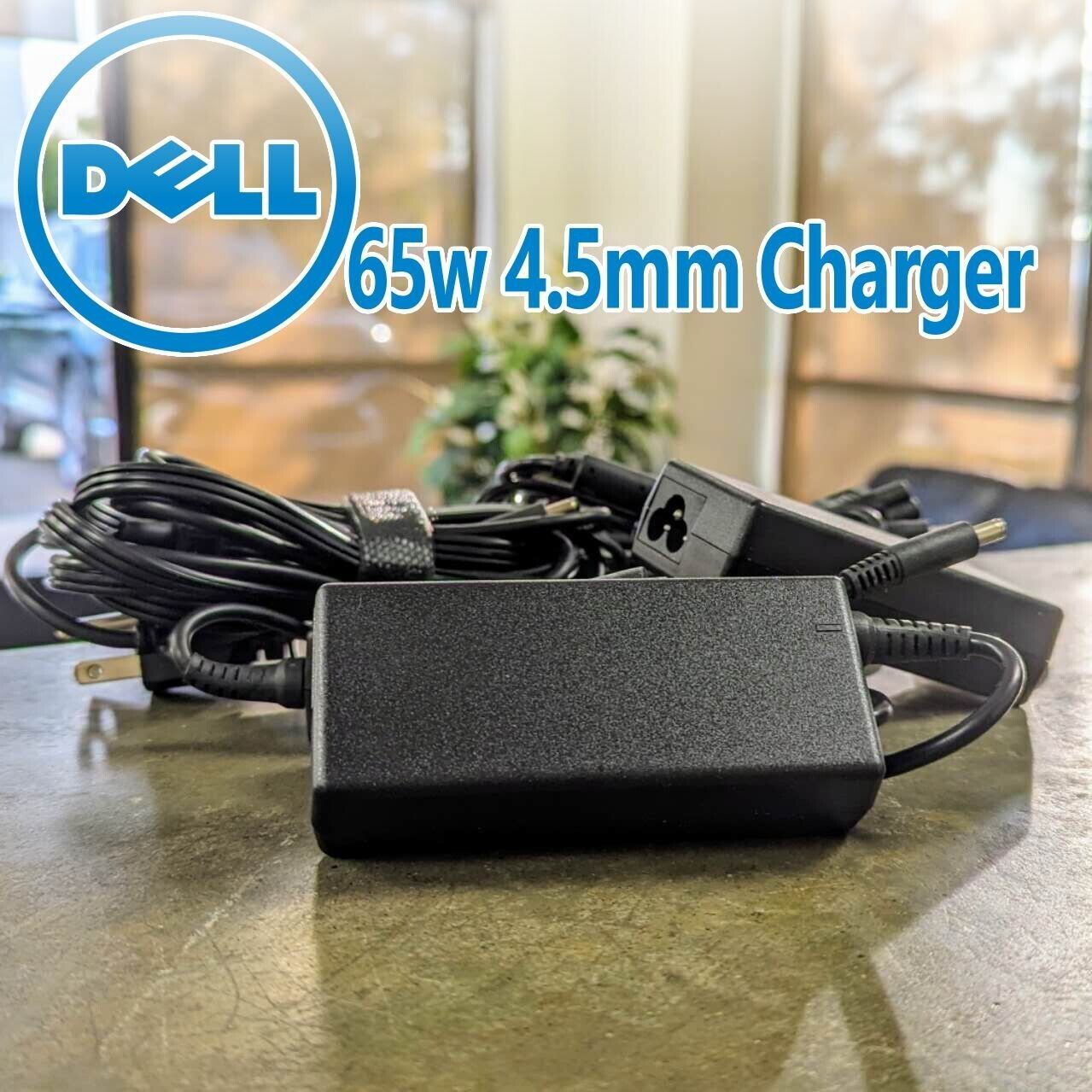 Original Dell 65W 4.5mm tip AC Adapter For Inspiron 13 14 15 0MGJN9 PA-1650-02D4