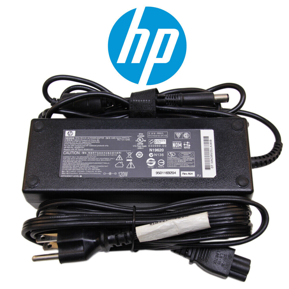 120W Power Supply HP Envy DV4 DV6 DV7-7000 DV7-7300 DV6-7300 DV4-5300 Adapter