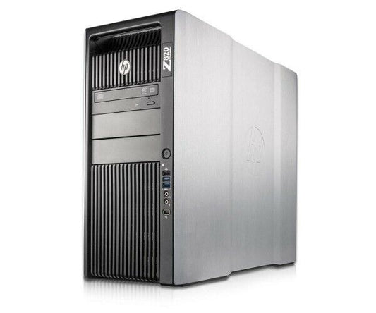 HP Z820 Workstation Xeon 2X E5-2697 V2  24CORES 128GB 256GB SSD+4TB Q410 wifi