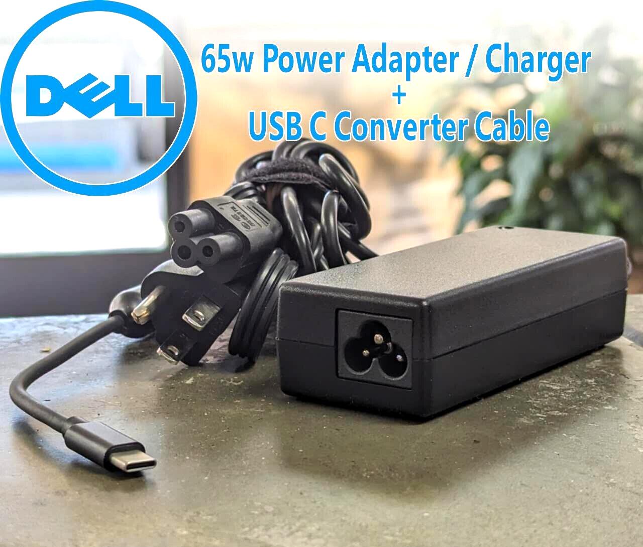 65W Type USBC Wall Charger for Dell Chromebook 11 13 14 3380 3100 3400 5190 7486