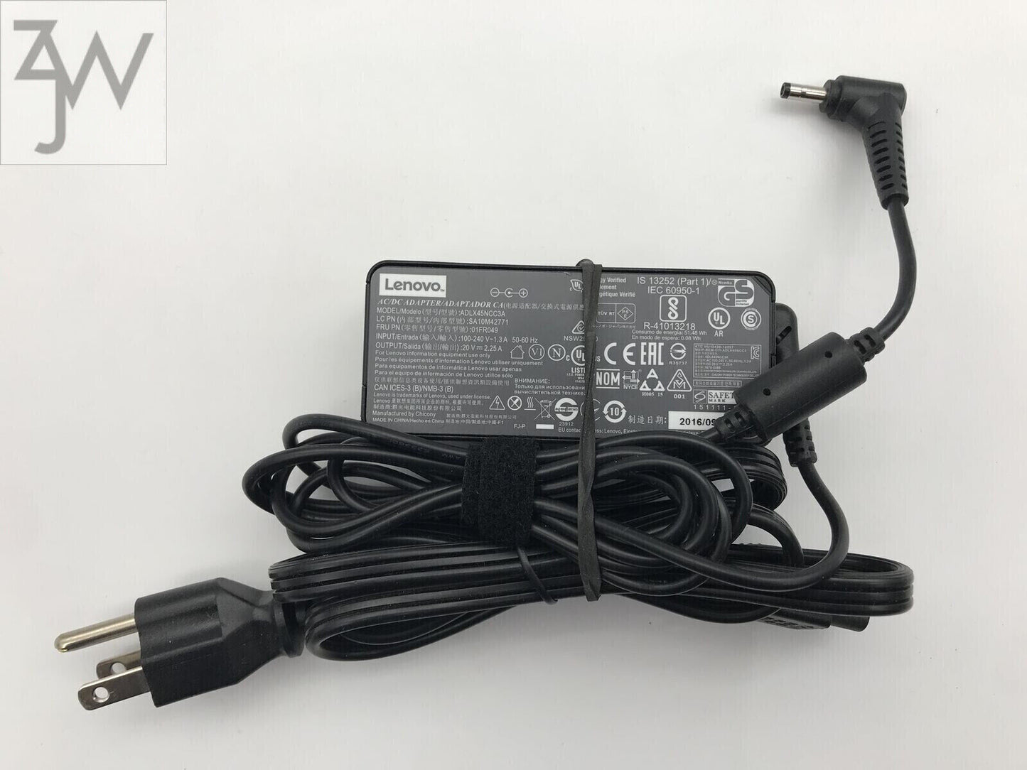 LOT 50 Lenovo Ideapad 310-15ISK 80SM0058US 80SM0059U AC Adapter + Power Cord