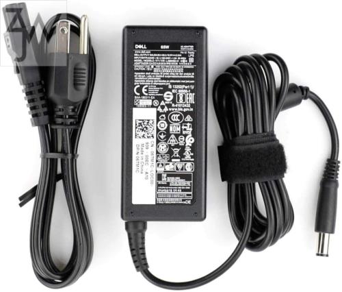 Lot 20- TESTED OEM DELL 65W 19.5V AC Adapter Charger 7.4mm, Brick Style.