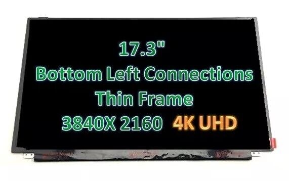 4K UHD for Dell XPS 9700 Precision 5750 LCD Touch Screen Assembly TVD8G 0TVD8G