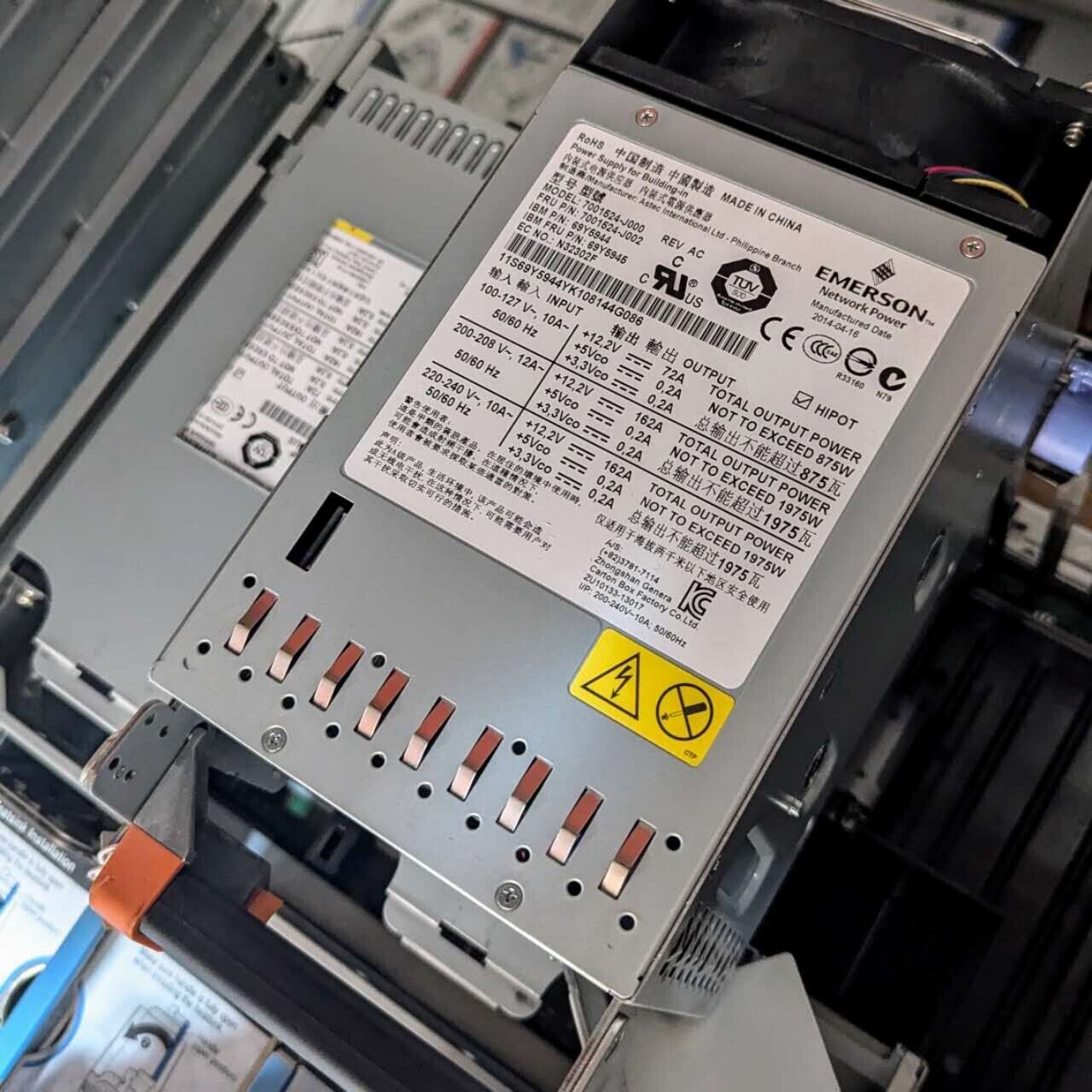 IBM System X3850 X5 4U Barebone Server 4x CPU Sockets LGA 1567 2x 1975watt PSUs