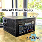 RAIDMAX 600w ATX Gaming Power Supply PSU | RX-600AC | 80 PLUS EFFICIENCY