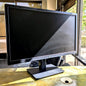 HP 24uh 24" Widescreen 1920x1080 16:9 FHD TN LED Monitor w/ Stand & cables