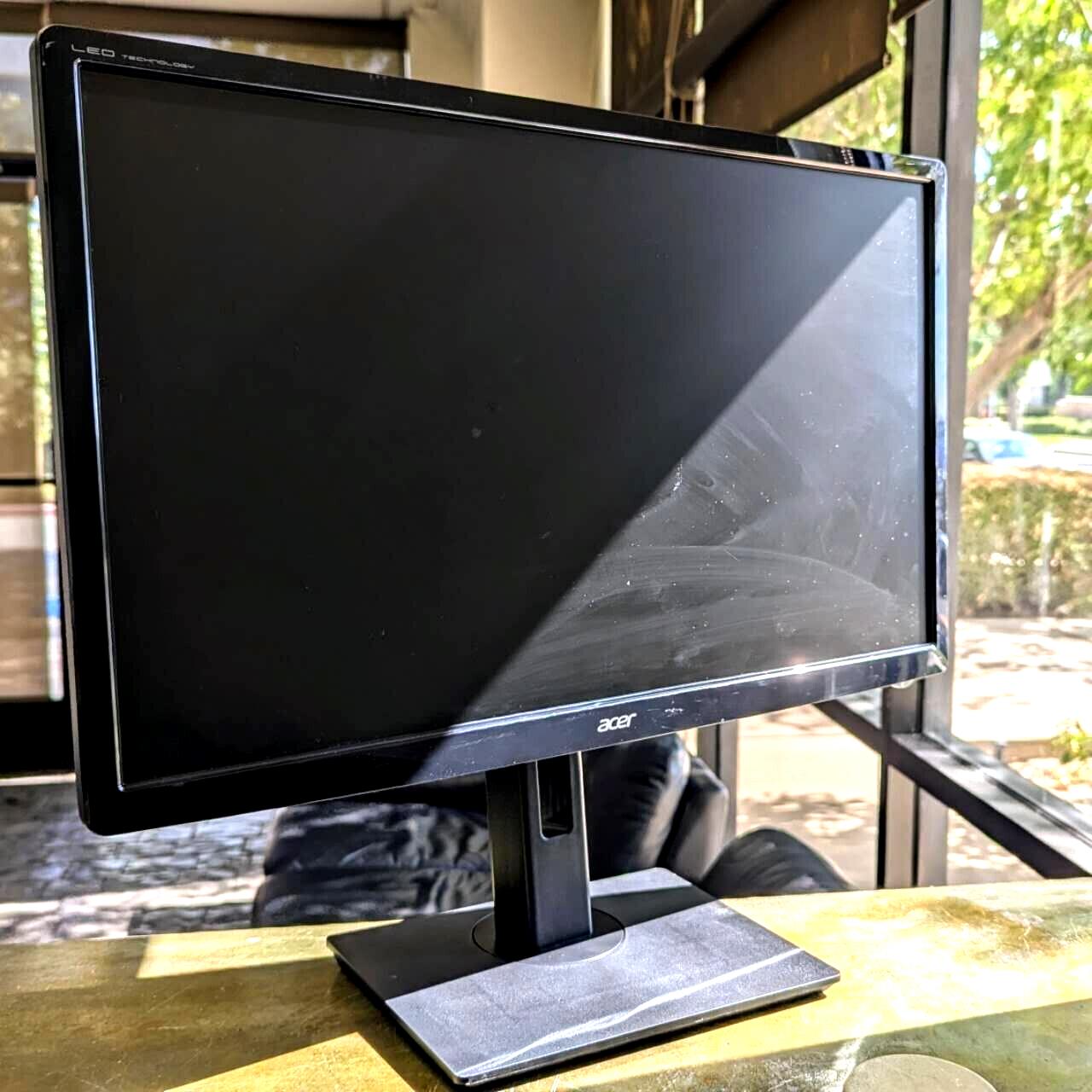 Acer S241HL 24" FHD 1920 x 1080p  Computer Monitor Screen LED LCD
