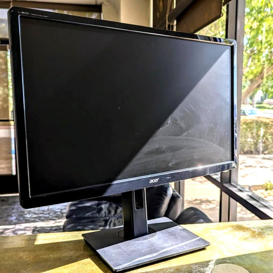 Acer S241HL 24" FHD 1920 x 1080p  Computer Monitor Screen LED LCD