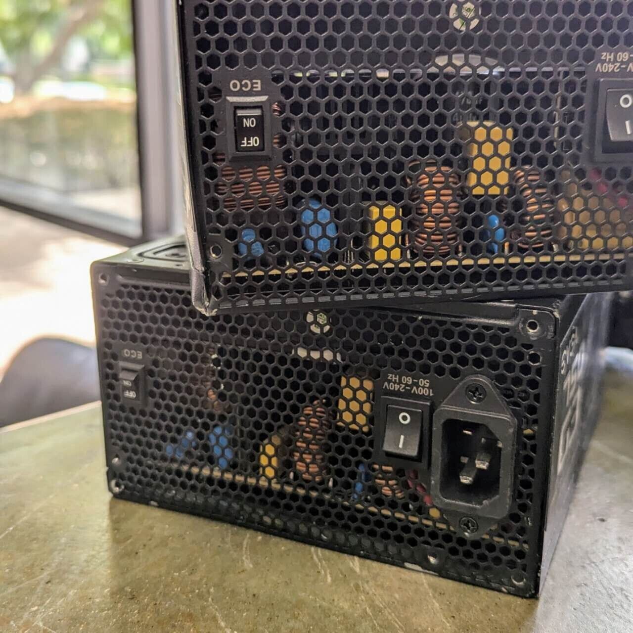 LOT of 3! 750W EVGA 750G3 ATX Power Supply Gaming PSU 80Plus Gold Fully Modular