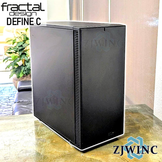 Fractal Design Define C | Silent Dust Proof Gaming PC Case FDCADEFCBK w/ Fans