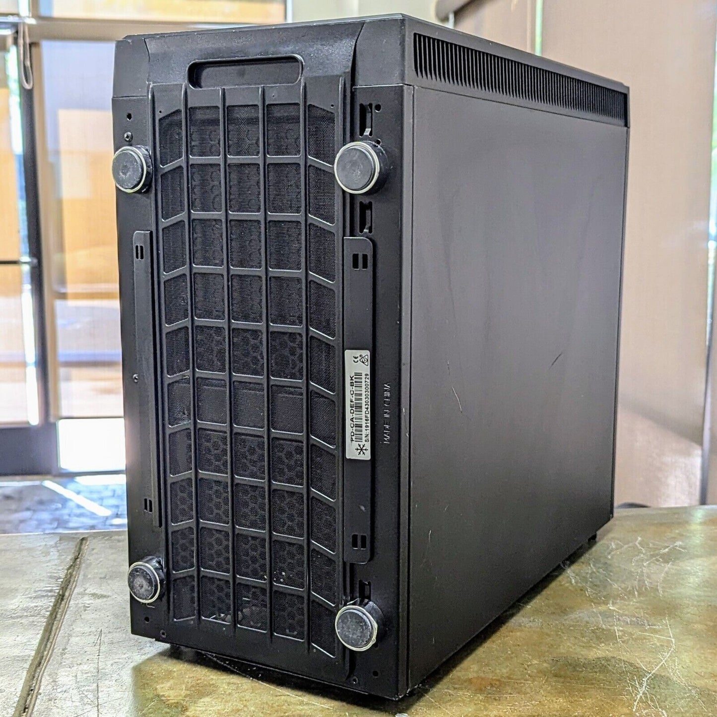 Fractal Design Define C | Silent Dust Proof Gaming PC Case FDCADEFCBK w/ Fans